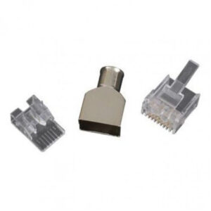CONECTOR RJ45 CAT6 AMP TRES PIEZAS