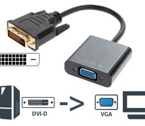 ADAPTADOR DVI-D A VGA H DIGITAL 11839