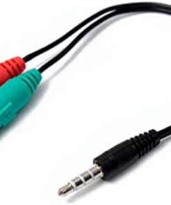 ADAPTADOR AUDIO AURICULAR 3.5MM 1 M A 2 H
