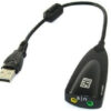 PLACA DE SONIDO USB 5HV2 7.1 VIRTUAL 3D CHIP