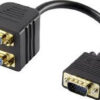 CABLE DIVISOR SPLITTER VGA M A 2 VGA H