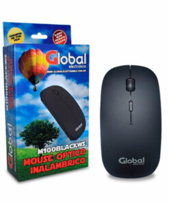 MOUSE WIRELESS GLOBAL M100BLACKWS