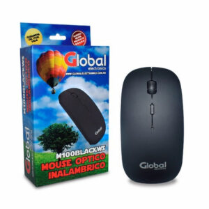 MOUSE WIRELESS GLOBAL M100BLACKWS