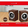 PARLANTE 2.0 GENIUS SP-HF280 USB 3.5MM WOODEN