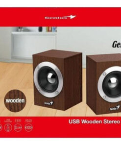 PARLANTE 2.0 GENIUS SP-HF280 USB 3.5MM WOODEN