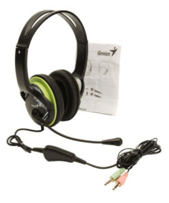 AURICULAR C MIC GENIUS HS-400A BLACK GREEN