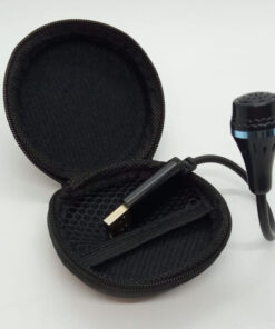 MINI MICROFONO USB C ESTUCHE NEGRO