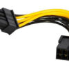 CABLE FUENTE ADAPTADOR 6 PIN A 8 PIN PCI-E