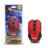 MOUSE USB GLOBAL M307USB OPTICO ROJO