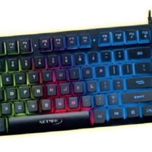 TECLADO USB NETMAK NM-DARK RETROILUMINADO
