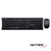 KIT TECLADO Y MOUSE WIRELESS NETMAK NM-KB930