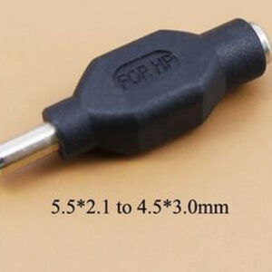 ADAPTADOR CARGADOR 5.5X2.5MM A 4.5X3.0MM HP