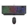 KIT TECLADO Y MOUSE MARSGAMING MCP100 USB RGB