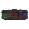TECLADO USB MARSGAMING MRK0 RGB RAINBOW