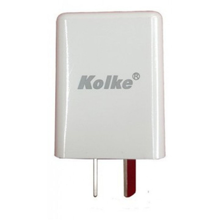 CARGADOR 220V 5V 2A USB TIPO C H KOLKE WHITE