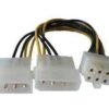 CABLE FUENTE ADAPTADOR 2 MOLEX A 8 PINES 1878