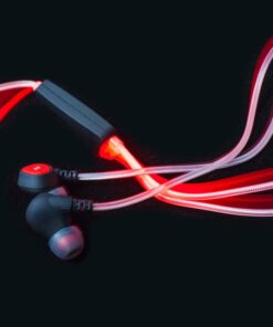 AURICULAR MP3 NOGANET NG-GL781 LED ROJO