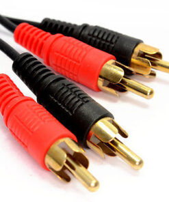 CABLE AUDIO RCA 2X2 M-M 1.50 MTS OEM
