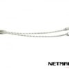 CABLE USB A MICRO+IPHONE NETMAK NM-C89 SILVER