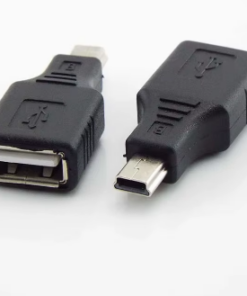 ADAPTADOR USB MINI 5P MACHO A USB HEMBRA