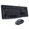 KIT TECLADO Y MOUSE USB LOGITECH MK120