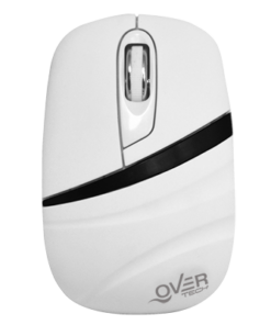 MOUSE USB OVERTECH MO-415 WHITE RETRACTIL