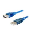 CABLE USB ALARGUE 1.80 MTS NETMAK MALLADO