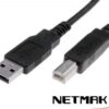 CABLE USB PRINTER 5.00 MTS NETMAK NM-C03 5