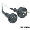 CABLE ALARGUE 220V M-H 3.00 MTS NETMAK NM-C78
