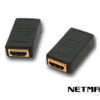 ADAPTADOR HDMI HEMBRA A HDMI HEMBRA NETMAK