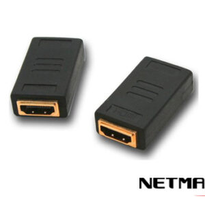 ADAPTADOR HDMI HEMBRA A HDMI HEMBRA NETMAK