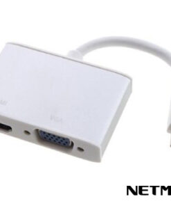 MINI DISPLAYPORT A HDMI+VGA+AUDIO NM-C67