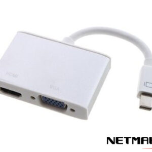 MINI DISPLAYPORT A HDMI+VGA+AUDIO NM-C67