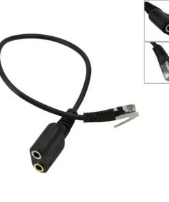 ADAPTADOR RJ9 M A 2 JACK 3.5MM AURICULAR+MIC