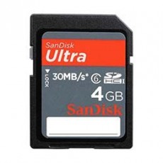 MEMORIA SDCARD 4 GB SANDISK ULTRA