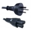 CABLE ALIMENTACION 220V TIPO TREBOL 1.50 MTS