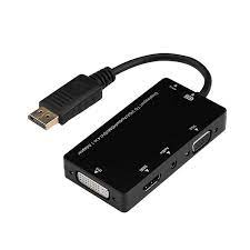 ADAPTADOR DISPLAYPORT M A HDMI H / VGA H / DVI