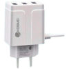 CARGADOR 220V 5V 3.3A MICRO USB KOSMO KS18L DE PARED 3PORT USB