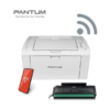 IMPRESORA PANTUM WIFI P2509W LASER + 2 TONER PANTUM PD-219