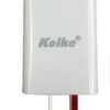 CARGADOR 220V 5V 2A USB H CON CABLE MICRO USB KOLKE BLANCO 023589