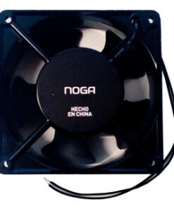 VENTILADOR 120X120X38MM NOGANET RULEMAN 220V SIN CONECTOR NEGRO