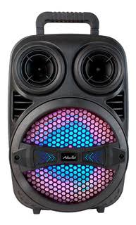 PARLANTE KARAOKE BLUETOOTH RADIO FM RGB CONTROL REMOTO NEWTEK 2205