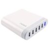CARGADOR 220V 5V 7.8A USB H NOGANET 6 PORT 2.0 30W NG-670