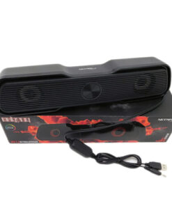 BARRA DE SONIDO NETMAK NM-HUNTER USB LUZ LED RGB 2X3W 33X5.9X7.5CM