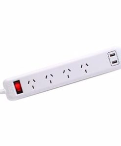 ZAPATILLA TRV PROLONGADOR MULTIPLE PLG002 CON 2 PUERTOS USB