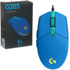 MOUSE USB LOGITECH G203 RGB LIGHTSYNC 8000DPI BLUE