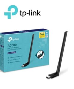 TPLINK ADAPTADOR USB WIFI ARCHER T2U PLUS 1ANTENA AC600 DUALBAND