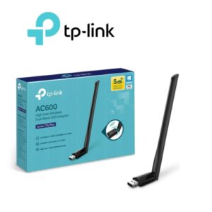 TPLINK ADAPTADOR USB WIFI ARCHER T2U PLUS 1ANTENA AC600 DUALBAND