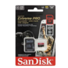 MEMORIA MICROSD 128GB SANDISK EXTREMO PRO SDXC UHS-I CON ADAPTADOR 4K UHD BOX