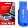 PENDRIVE 32GB SANDISK CRUZER BLADE USB 2.0 AZUL